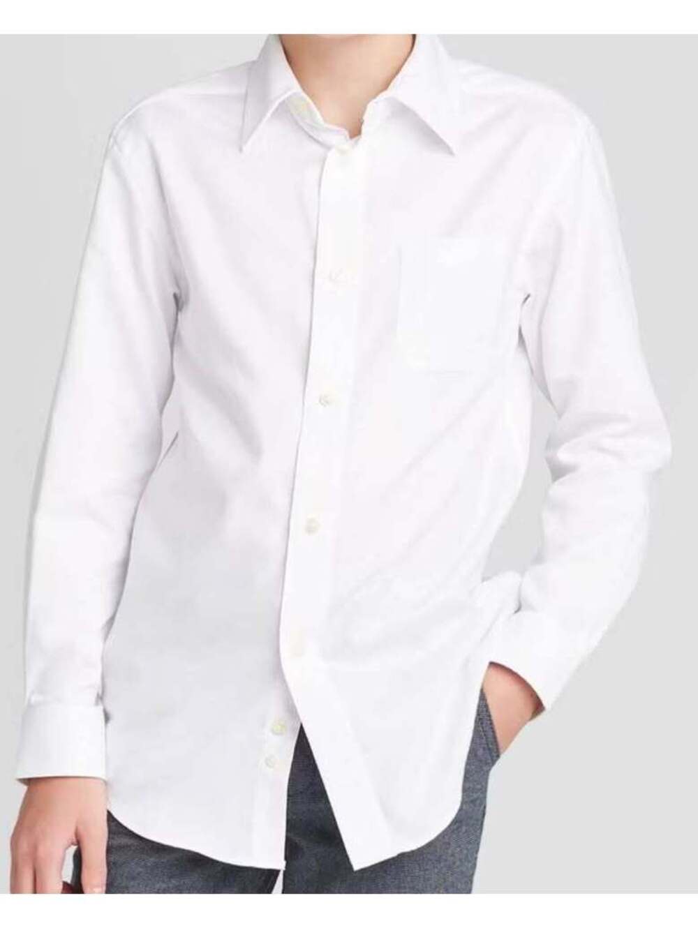 Cat & Jack Boys' Long Sleeve Button-Down Shirt